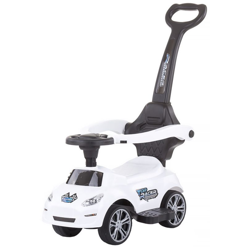 Chipolino Masinuta de impins Turbo white cu maner Chipolino Masinuta de impins Turbo white cu maner