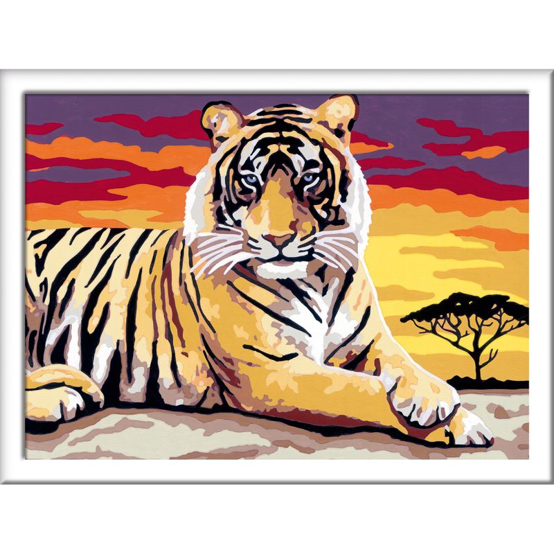 Ravensburger PICTURA PE NUMERE - TIGRU Ravensburger PICTURA PE NUMERE - TIGRU