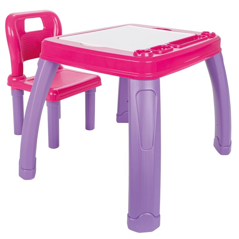 Pilsan Set Masuta cu scaun pentru copii  Study Table pink