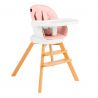 Juju Scaun de masa 3 in 1 Juju Eat & Twist, roz
