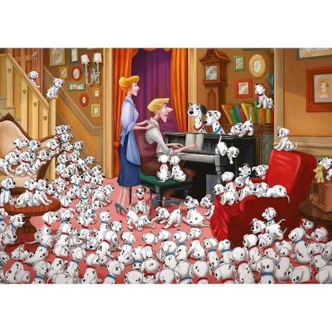 Ravensburger PUZZLE 101 DALMATIENI, 1000 PIESE