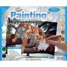 Pictura pe numere juniori Leopard african