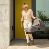 Nuna - Set Landou CARI next Granite, 40-70 cm + Baza isofix BASE next i-Size pentru CARI next