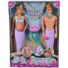 Simba Set  Steffi Love Mermaid Family papusa Steffy 29 cm, papusa Kevin 29 cm si accesorii