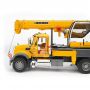 BRUDER BRUDER BRUDER - CAMION MACK GRANITE LIEBHERR CU MACARA