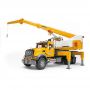 BRUDER BRUDER BRUDER - CAMION MACK GRANITE LIEBHERR CU MACARA