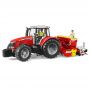 BRUDER BRUDER BRUDER - TRACTOR MASSEY FERGUSON 7624