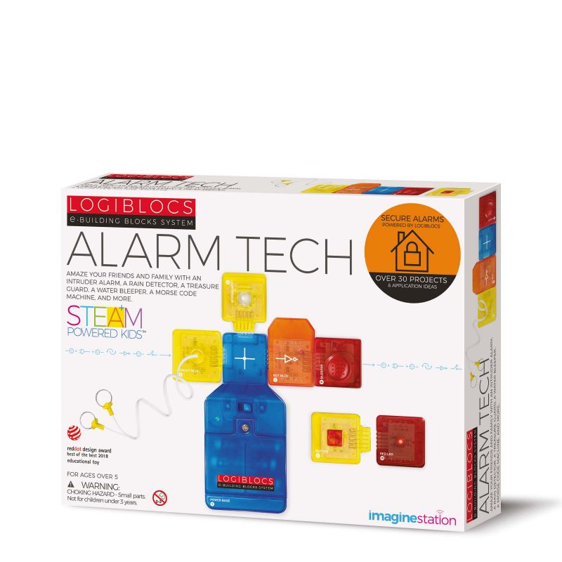 Imagine Station Joc electronic Logiblocs - set Alarm Tech Imagine Station Joc electronic Logiblocs - set Alarm Tech