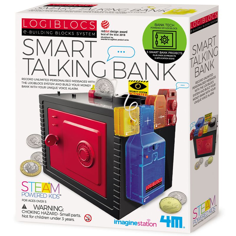 Imagine Station Joc electronic Logiblocs - set Smart Talking Bank Imagine Station Joc electronic Logiblocs - set Smart Talking Bank