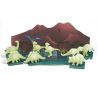 Imagine Station Decoratiuni de perete fosforescente - Dinozauri 3D