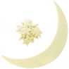 Imagine Station Decoratiuni de perete fosforescente - Luna si stele