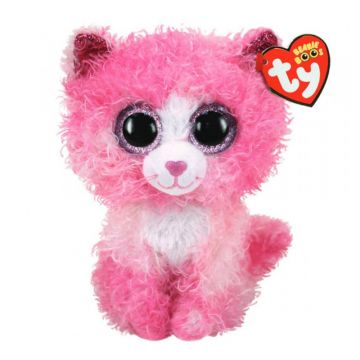 TY Plus pisica roz REAGAN (15 cm)