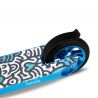 Lionelo - Trotineta Whizz, Pentru Acrobatii, Rulmenti ABEC-9, Sistemul de compresie IHC 9, 20 - 100 kg, Albastru