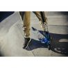 Lionelo - Trotineta Whizz, Pentru Acrobatii, Rulmenti ABEC-9, Sistemul de compresie IHC 9, 20 - 100 kg, Albastru