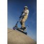 Lionelo - Trotineta Whizz, Pentru Acrobatii, Rulmenti ABEC-9, Sistemul de compresie IHC 9, 20 - 100 kg, Albastru