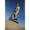 Lionelo - Trotineta Whizz, Pentru Acrobatii, Rulmenti ABEC-9, Sistemul de compresie IHC 9, 20 - 100 kg, Albastru