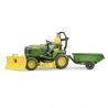 Bruder Tractor cu remorca JOHN DEERE si gradinar