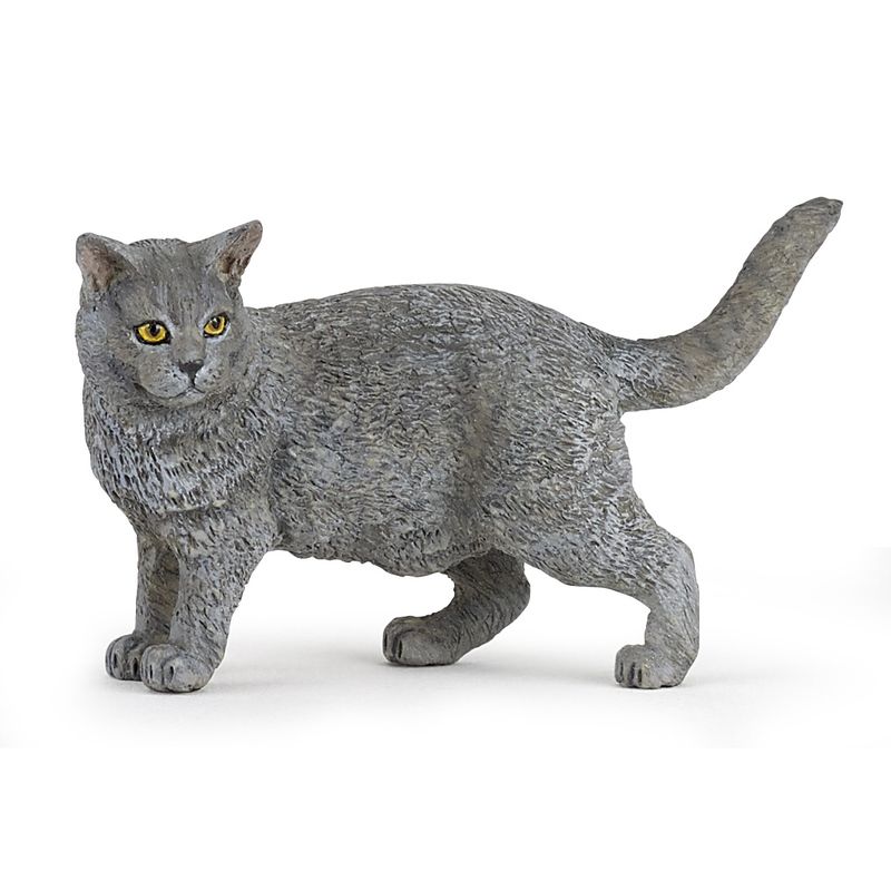 Figurina Papo-Pisica Chartreux Figurina Papo-Pisica Chartreux