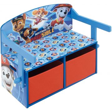 Arditex Mobilier 2 in 1 pentru depozitare jucarii Paw Patrol