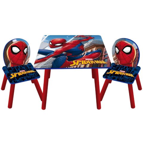 Arditex Set masuta si 2 scaunele Spiderman