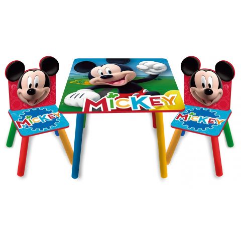 Arditex Set masuta si 2 scaunele Mickey Mouse Clubhouse