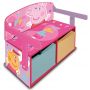 Arditex Mobilier 2 in 1 pentru depozitare jucarii Peppa Pig