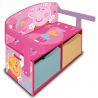 Arditex Mobilier 2 in 1 pentru depozitare jucarii Peppa Pig