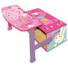 Arditex Mobilier 2 in 1 pentru depozitare jucarii Peppa Pig