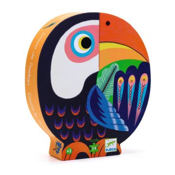 Djeco Puzzle Coco papagalul Toucan