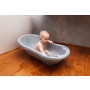 ZOPA - Cadita bebe Racer cu scurgere si sistem anti-alunecare, 84 cm