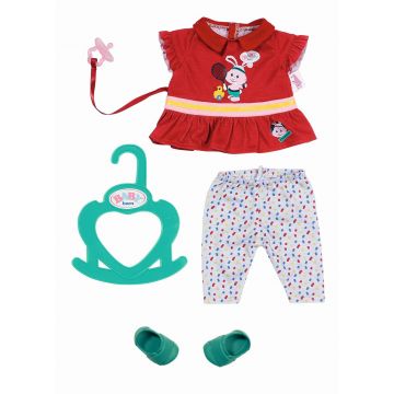 Zapf BABY born Hainute sport rosii 36 cm