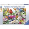Puzzle Pasari, 500 Piese