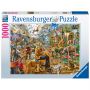 Puzzle Galeria Animalelor, 1000 Piese
