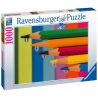 Puzzle Creioane Colorate, 1000 Piese