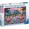 Puzzle Flamingo, 1000 Piese