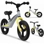 Lionelo - Bicicleta fara pedale, cu cadru din magneziu, Bart Tour, 12 \'\', Grey Stone