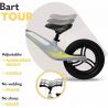 Lionelo - Bicicleta fara pedale, cu cadru din magneziu, Bart Tour, 12 \'\', Grey Stone