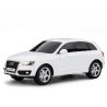 Rastar masina cu telecomanda audi q5 alb cu scara 1 la 24
