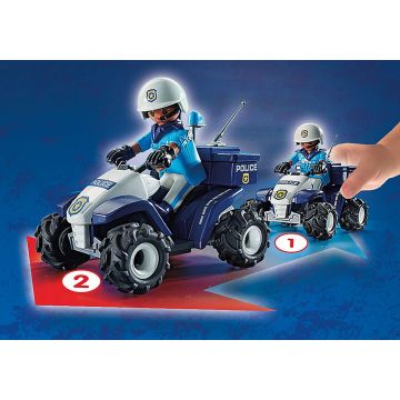 Playmobil Vehicul Pullback De Politie 2