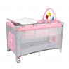 Juju Patut pliant 2 nivele Juju Sleepy Baby, Hunny Bunny