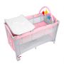 Juju Patut pliant 2 nivele Juju Sleepy Baby, Hunny Bunny