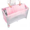 Juju Patut pliant 2 nivele Juju Sleepy Baby, Hunny Bunny