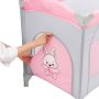 Juju Patut pliant 2 nivele Juju Sleepy Baby, Hunny Bunny