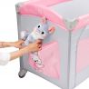 Juju Patut pliant 2 nivele Juju Sleepy Baby, Hunny Bunny