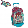 Santoro Gorjuss Rucsac Cu Troler Fireworks cu trei fermoare