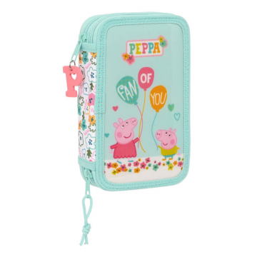 Safta Penar dublu echipat 28 piese Peppa Pig