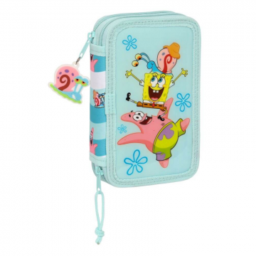 Safta Penar dublu echipat Sponge Bob STAY Positive
