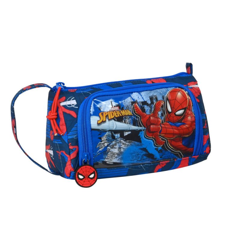 Safta Penar echipat 32 piese cu buzunar drop-down Spiderman Safta Penar echipat 32 piese cu buzunar drop-down Spiderman