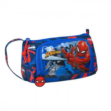 Safta Penar echipat 32 piese cu buzunar drop-down Spiderman