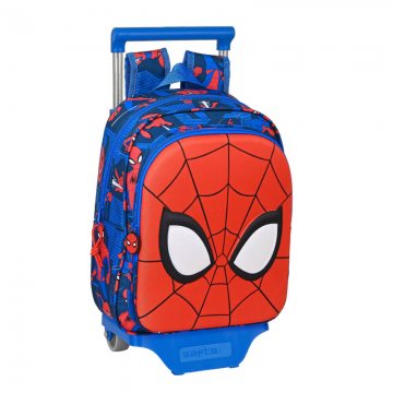 Safta Ghiozdan cu troler clasa 0 SpiderMan